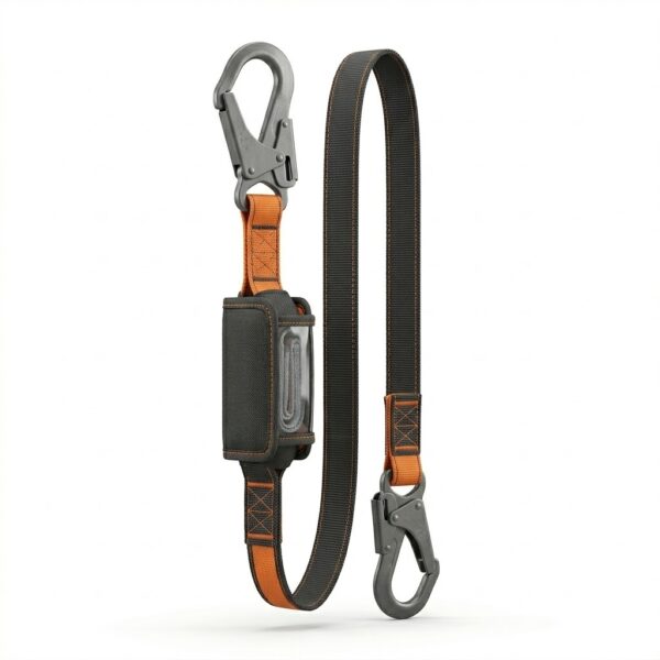 Lanyard with Shock Absorber